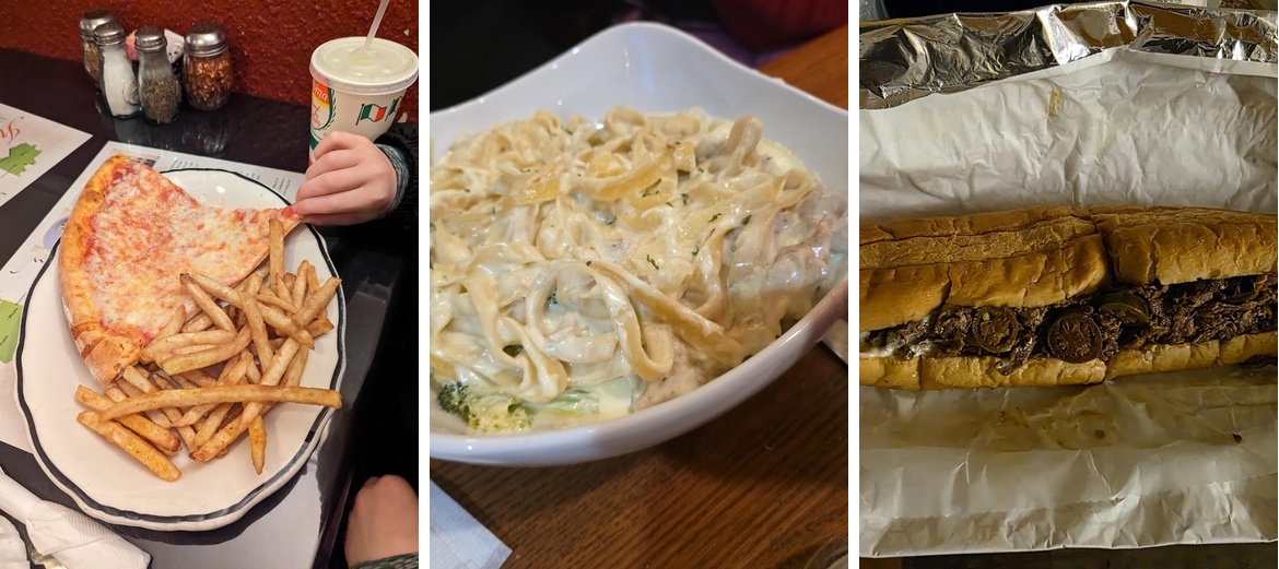 Italian Touch Menu