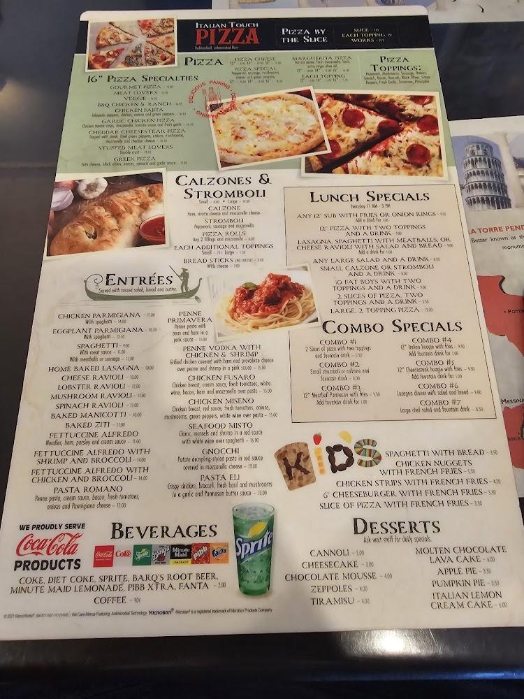 Italian Touch Menu image 2