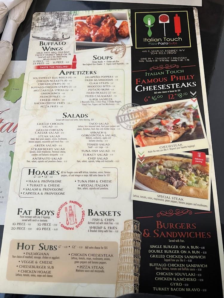 Italian Touch Menu image 3